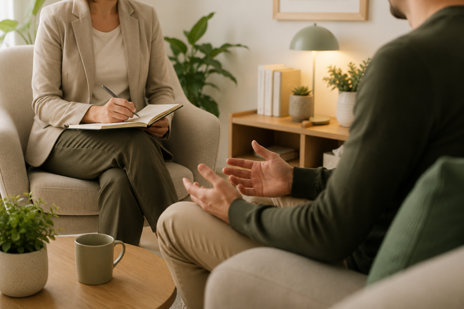 Een persoonlijk gesprek bij MindCare Antwerpen
